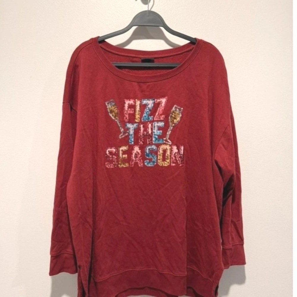 Torrid Fizz The Season Christmas Holiday Pullover Size 3X